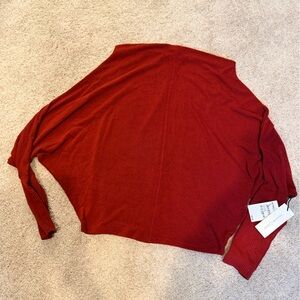 Treasure & Bond Rich Red Knit Top
